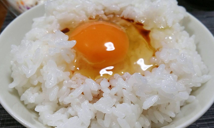 卵かけご飯の写真